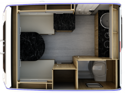 Niewiadow Wohnwagen Grundriss Tag